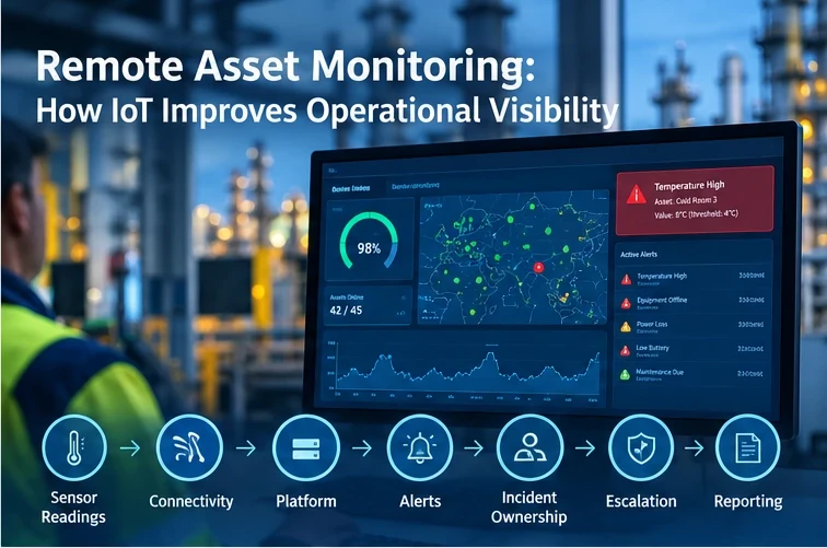 Remote Asset Monitoring: How IoT Improves Operational Visibility